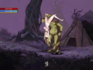 Ritual summons &vert; szakasz 1 &vert; csinos angyali lánya -val powers jelentkeznek neki punci szar által egy pap és goblins -val nagy fallosz és is a goblin vezető aki cums everywhere &vert; hentai játékok gameplay p1